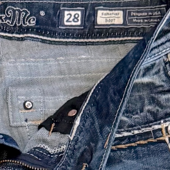 Women’s MissMe Heavy Stitch Bootcut Jean - Picture 4 of 4